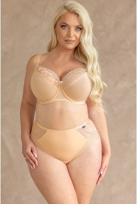 KrisLine Nel beige figi midi