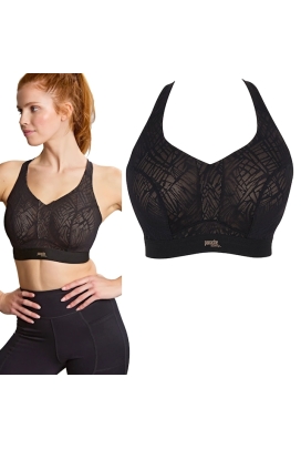 Panache Sport Endurance black/latte soft biustonosz sportowy