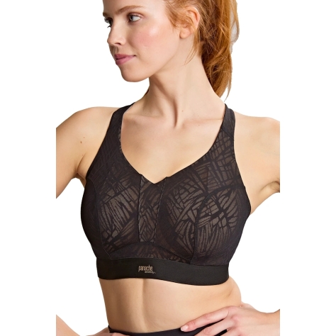 Panache Sport Endurance black/latte soft biustonosz sportowy