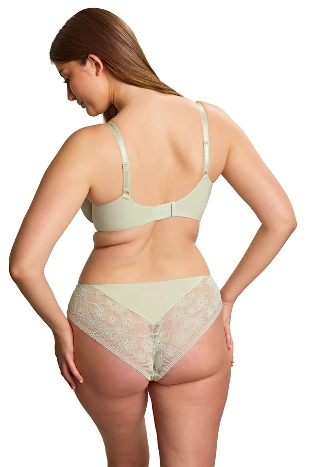 Panache Celeste pistachio biustonosz balcony soft