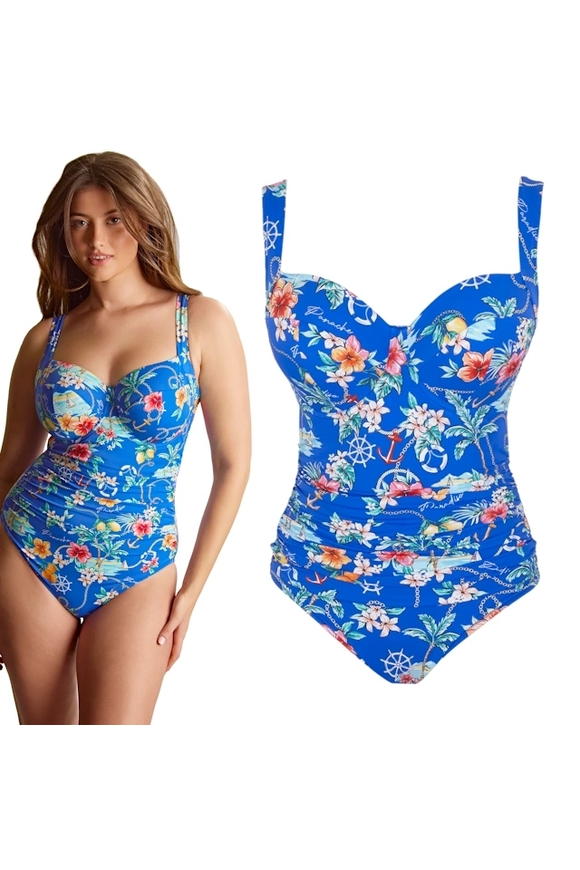 Panache Paradiso print jednoczęściowy full cup soft kostium kąpielowy