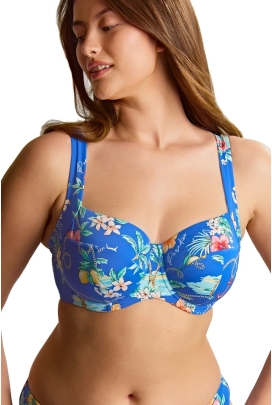 Panache Paradiso print full cup soft biustonosz do stroju kąpielowego