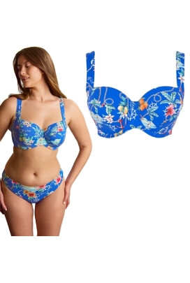 Panache Paradiso print full cup soft biustonosz do stroju kąpielowego