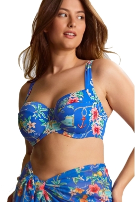 Panache Paradiso print full cup soft biustonosz do stroju kąpielowego