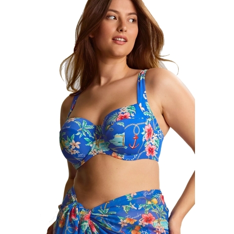 Panache Paradiso print full cup soft biustonosz do stroju kąpielowego