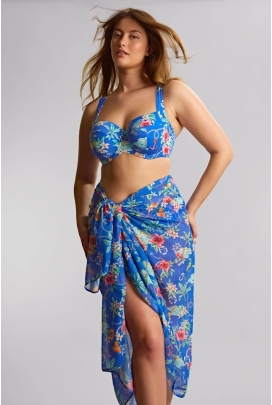 Panache Paradiso print full cup soft biustonosz do stroju kąpielowego