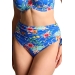 Panache Paradiso print figi midi z troczkami do stroju kąpielowego