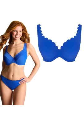 Panache Spirit cobalt plunge soft biustonosz do stroju kąpielowego