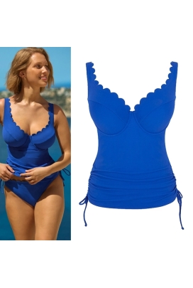 Panache Spirit cobalt tankini koszulka kąpielowa