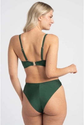 Samanta Mirabel malachitowy A650 bandeau biustonosz do stroju kąpielowego