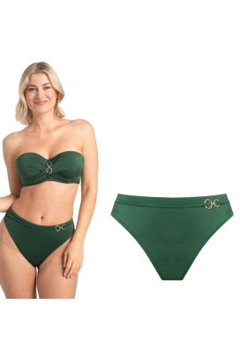Samanta Mirabel malachitowy M400 figi tanga majtki do stroju kąpielowego