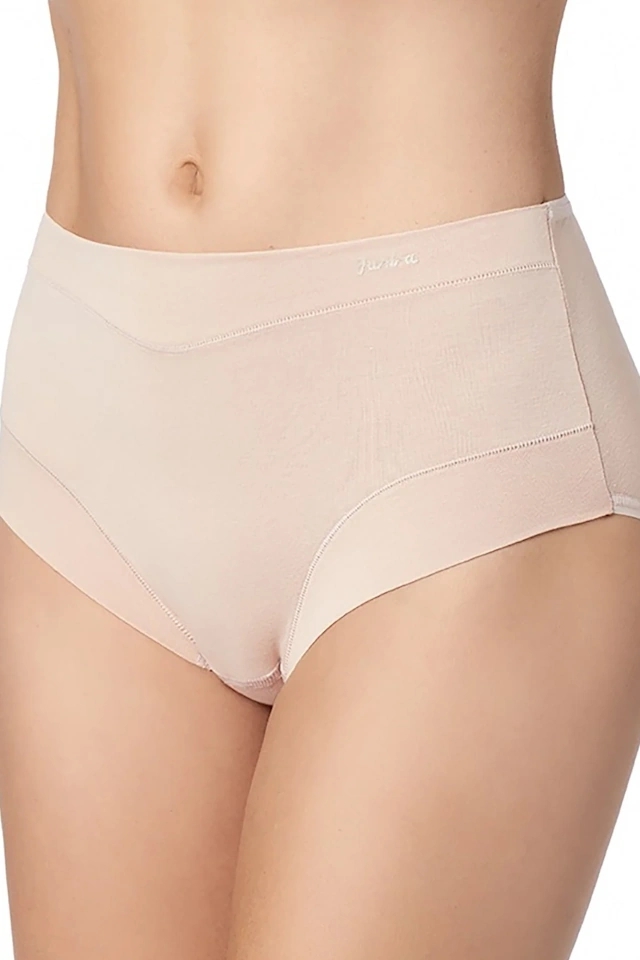 Janira Slip Esencial 1031637 dune 2-pak figi midi bawełniane