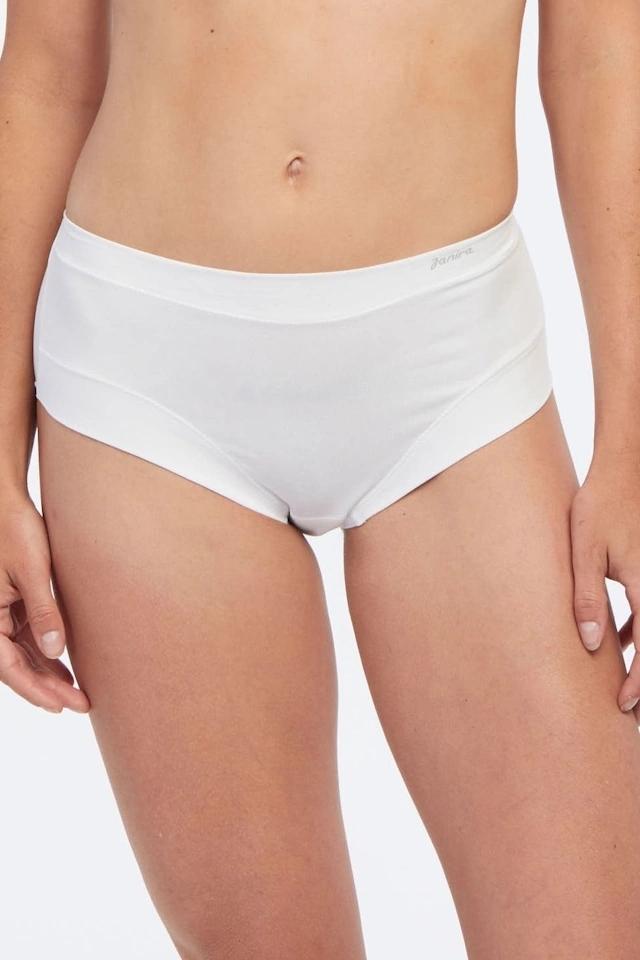 Janira Slip Esencial 1031637 nacar 2-pak figi midi bawełniane