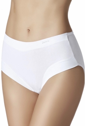 Janira Slip Esencial 1031637 bianco 2-pak figi midi bawełniane
