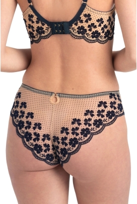 Samanta Scarlett granatowy M400 figi tanga