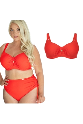 KrisLine Coral coral soft full cup biustonosz do stroju kąpielowego