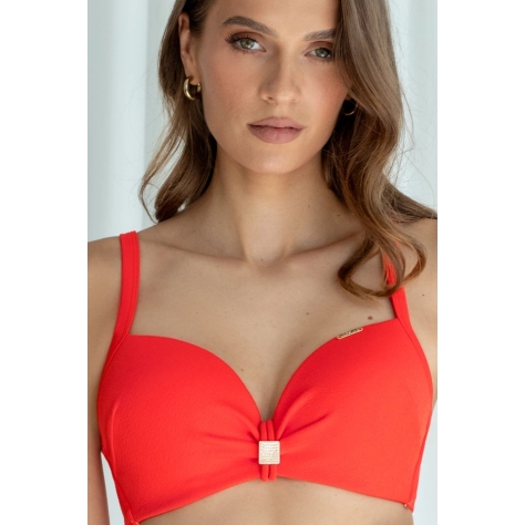 KrisLine Coral coral brassiere push-up biustonosz do stroju kąpielowego