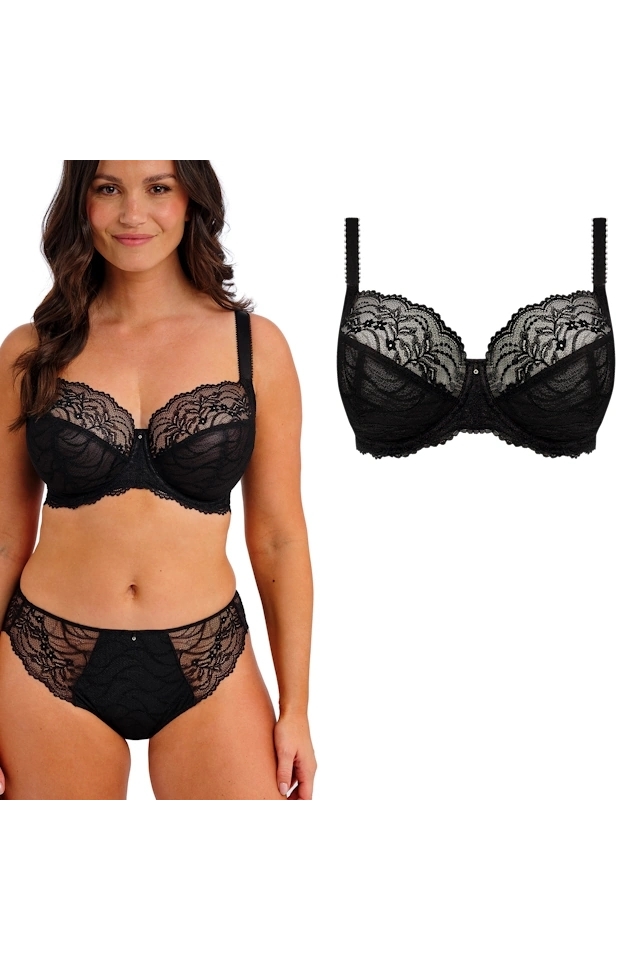 Fantasie Cesile black biustonosz soft side-support
