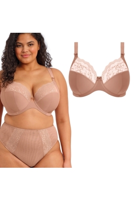Elomi Lucie mocha biustonosz soft plunge