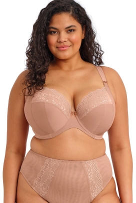 Elomi Lucie mocha biustonosz soft plunge