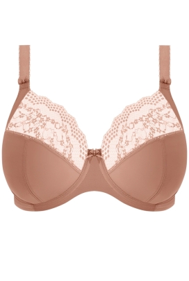 Elomi Lucie mocha biustonosz soft plunge