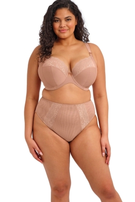 Elomi Lucie mocha figi high leg