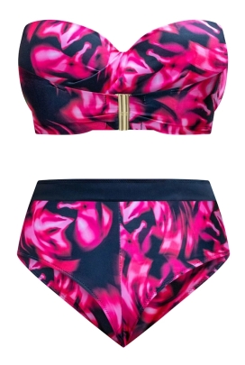 KrisLine Barbados original figi brazyliany wysokie majtki do stroju kąpielowego