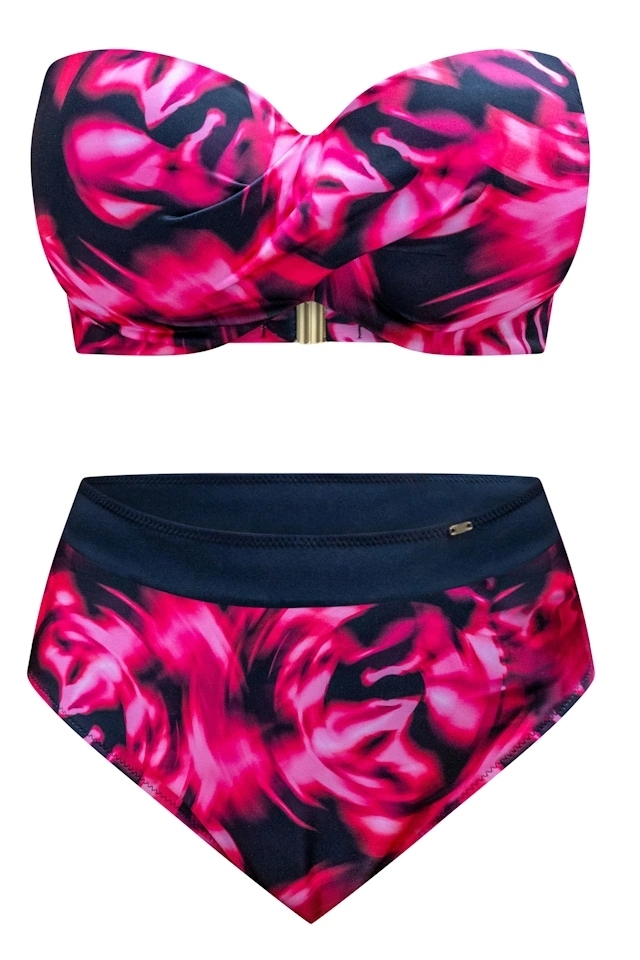 KrisLine Barbados original figi brazyliany wysokie majtki do stroju kąpielowego