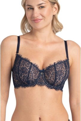 Samanta Lara granatowy A145 biustonosz soft