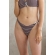 KrisLine Java brown/white figi bikini majtki do stroju kąpielowego