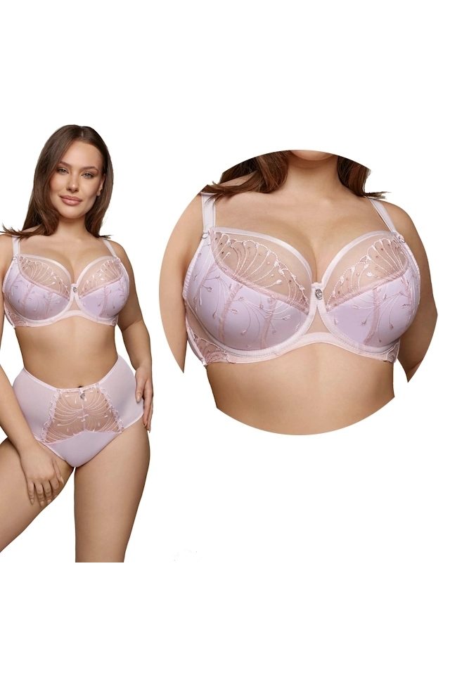 Dalia Isabella K37 róż biustonosz semi-soft