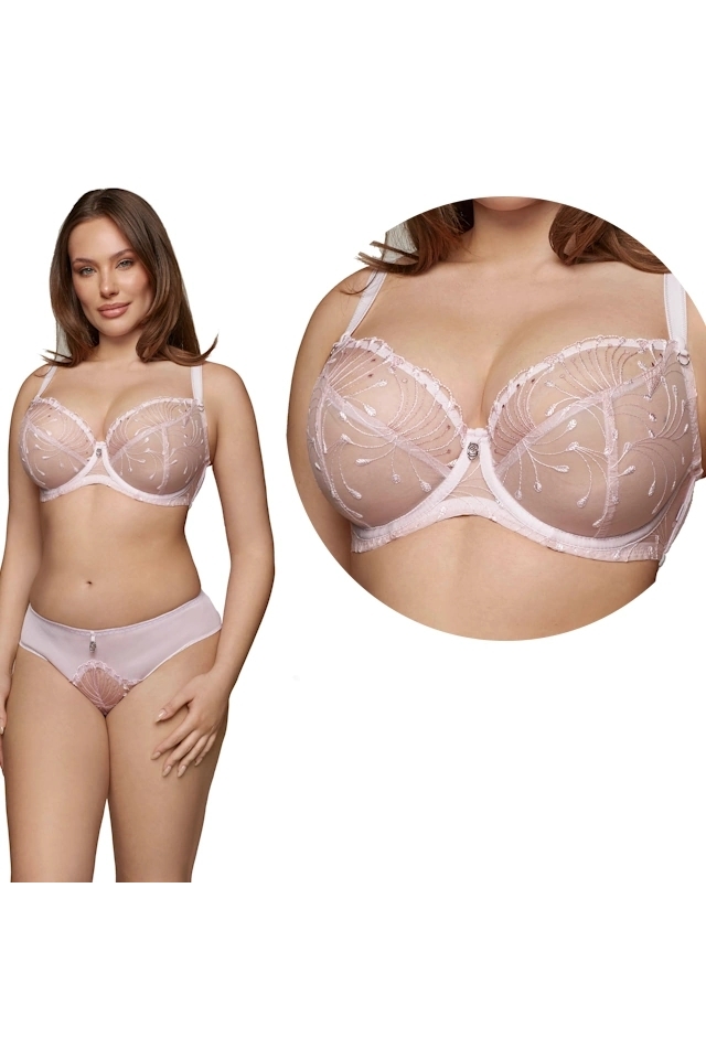 Dalia Isabella K26 róż biustonosz soft