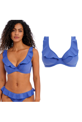 Freya Jewel Cove plain azure high apex biustonosz do stroju kąpielowego