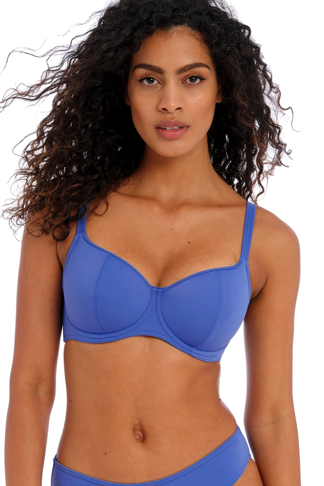 Freya Jewel Cove plain azure sweetheart biustonosz do stroju kąpielowego