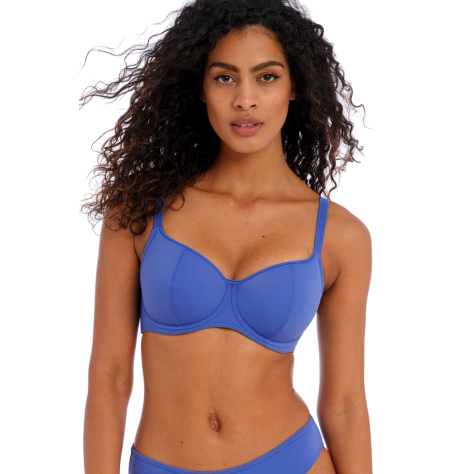 Freya Jewel Cove plain azure sweetheart biustonosz do stroju kąpielowego