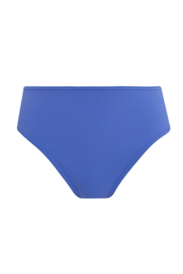 Freya Jewel Cove plain azure figi high waist majtki do stroju kąpielowego