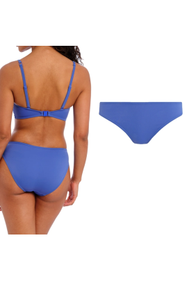 Freya Jewel Cove plain azure figi bikini majtki do stroju kąpielowego
