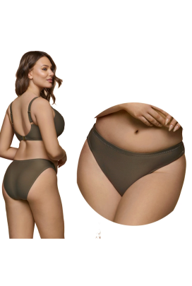 Dalia Olive oliwkowy figi mini do stroju kąpielowego
