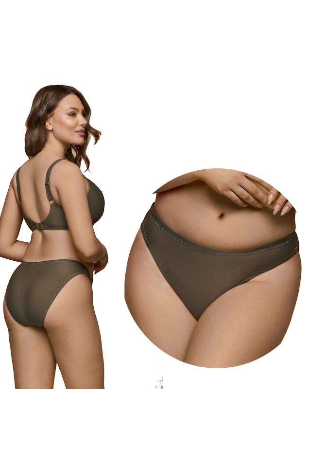 Dalia Olive oliwkowy figi mini do stroju kąpielowego