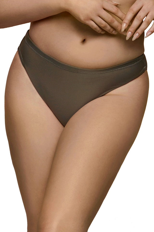 Dalia Olive oliwkowy figi mini do stroju kąpielowego