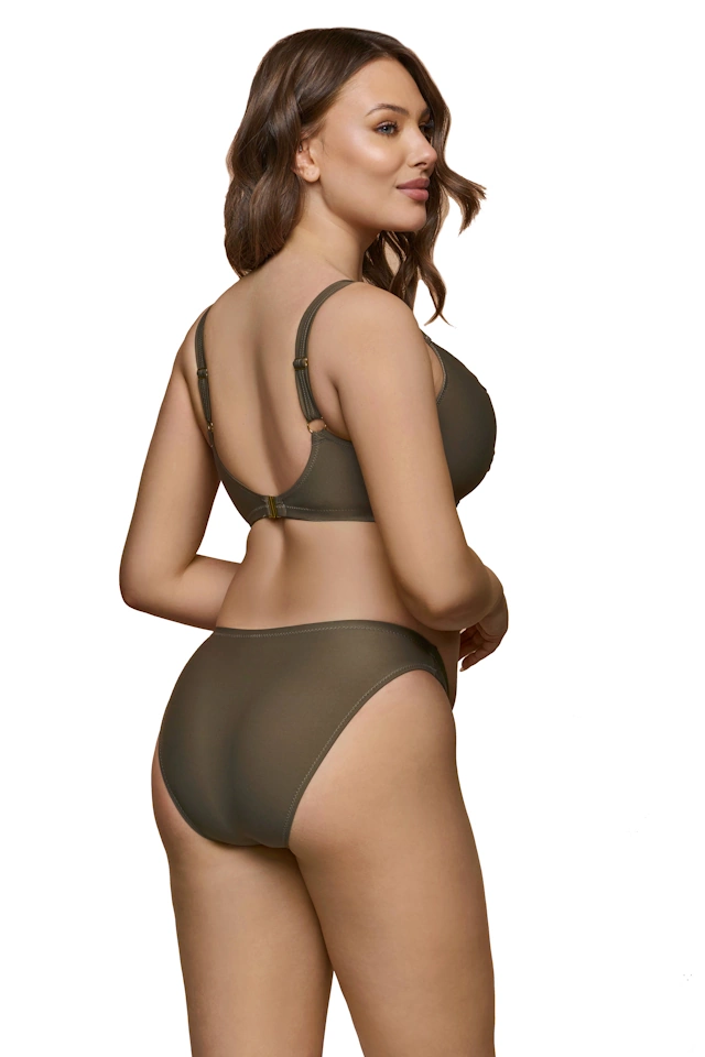 Dalia Olive oliwkowy figi mini do stroju kąpielowego