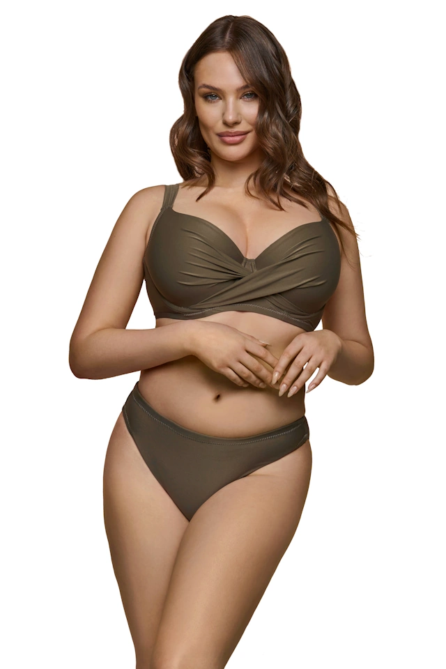 Dalia Olive oliwkowy figi mini do stroju kąpielowego