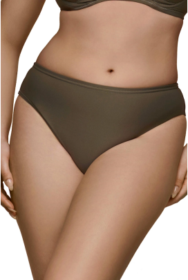 Dalia Olive oliwkowy figi midi do stroju kąpielowego