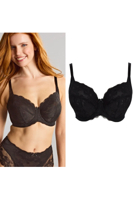 Panache Evangeline black biustonosz soft full cup