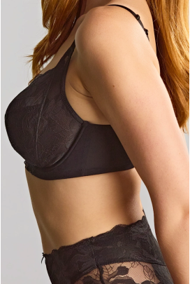 Panache Evangeline black biustonosz soft full cup