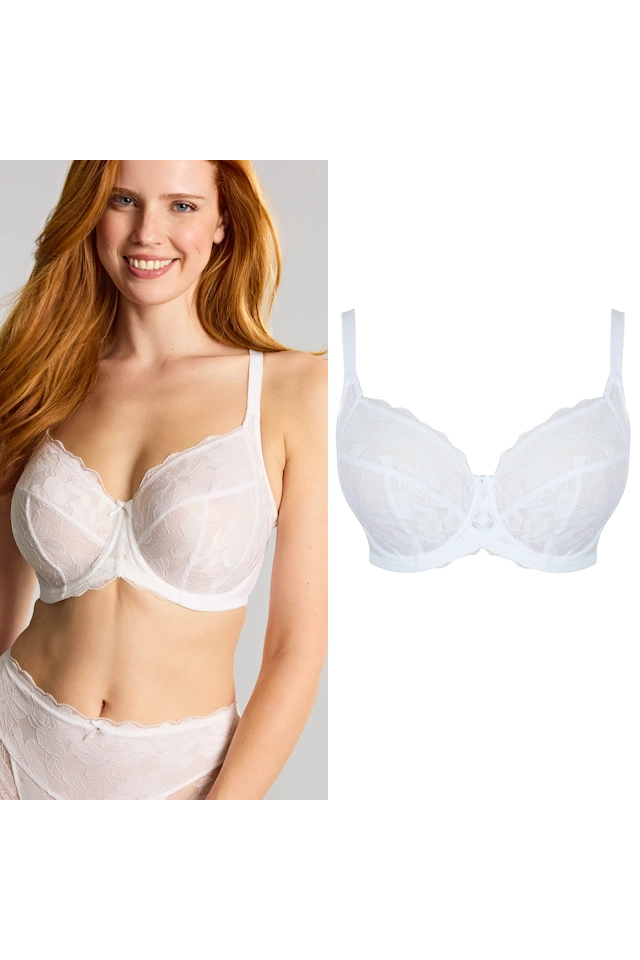 Panache Evangeline white biustonosz soft full cup