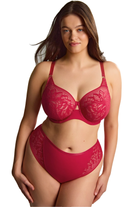 Sculptresse by Panache: Sophia raspberry biustonosz full cup