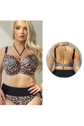 KrisLine Maui panther soft roma biustonosz do stroju kąpielowego