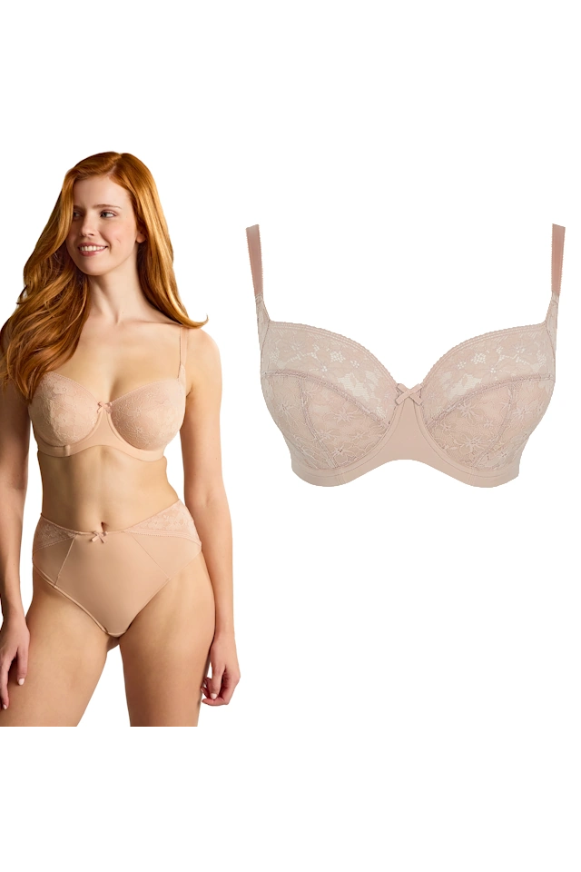 Panache Celeste cameo rose biustonosz balcony soft
