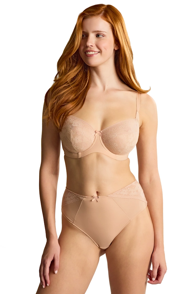 Panache Celeste cameo rose biustonosz balcony soft